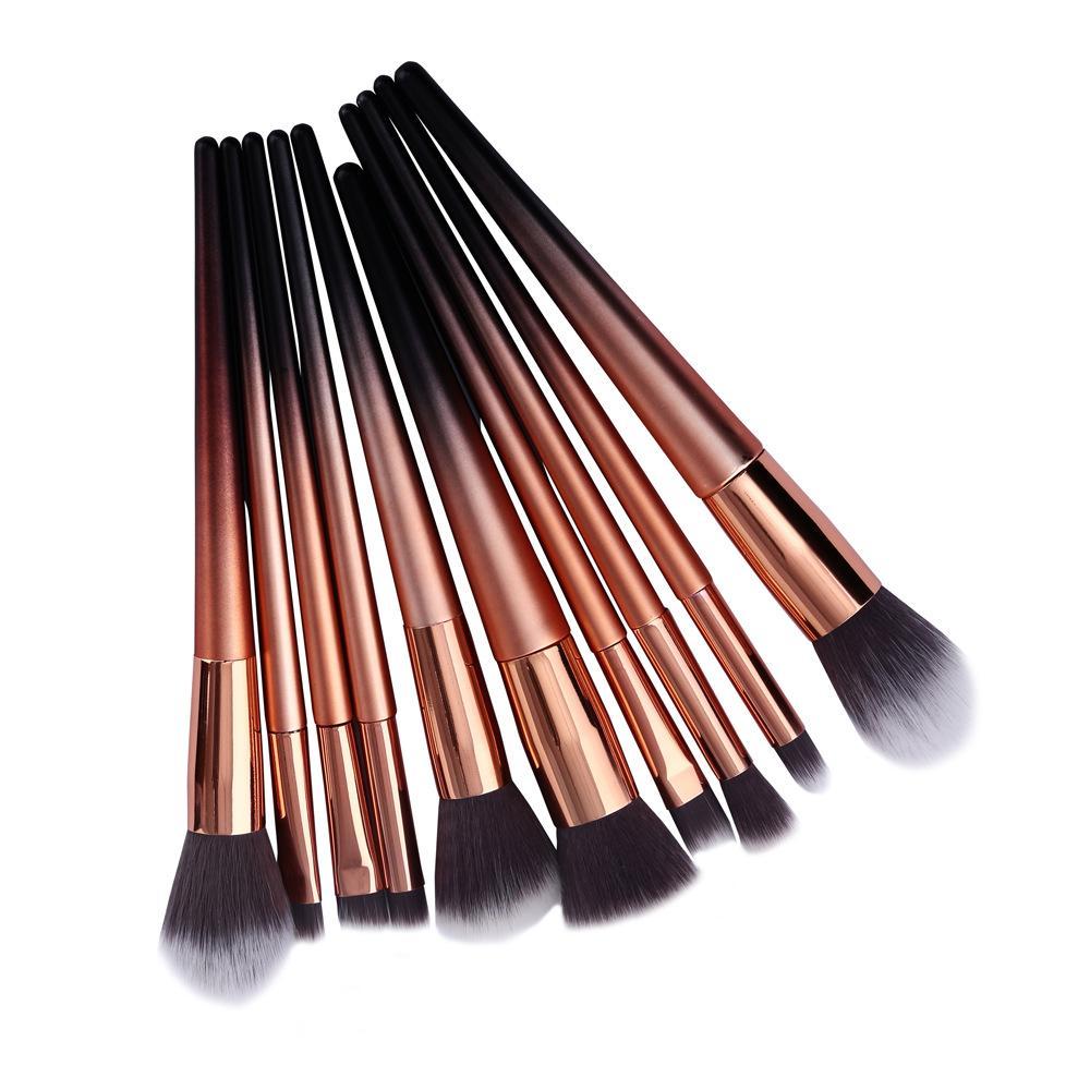 High Quality 10pcs Makeup Brush Set