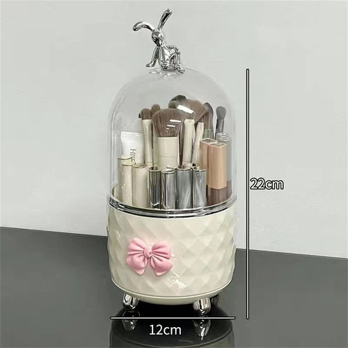 Desktop Makeup Brush Organizer Bathroom Eyebrow Pencil Storage Boxes